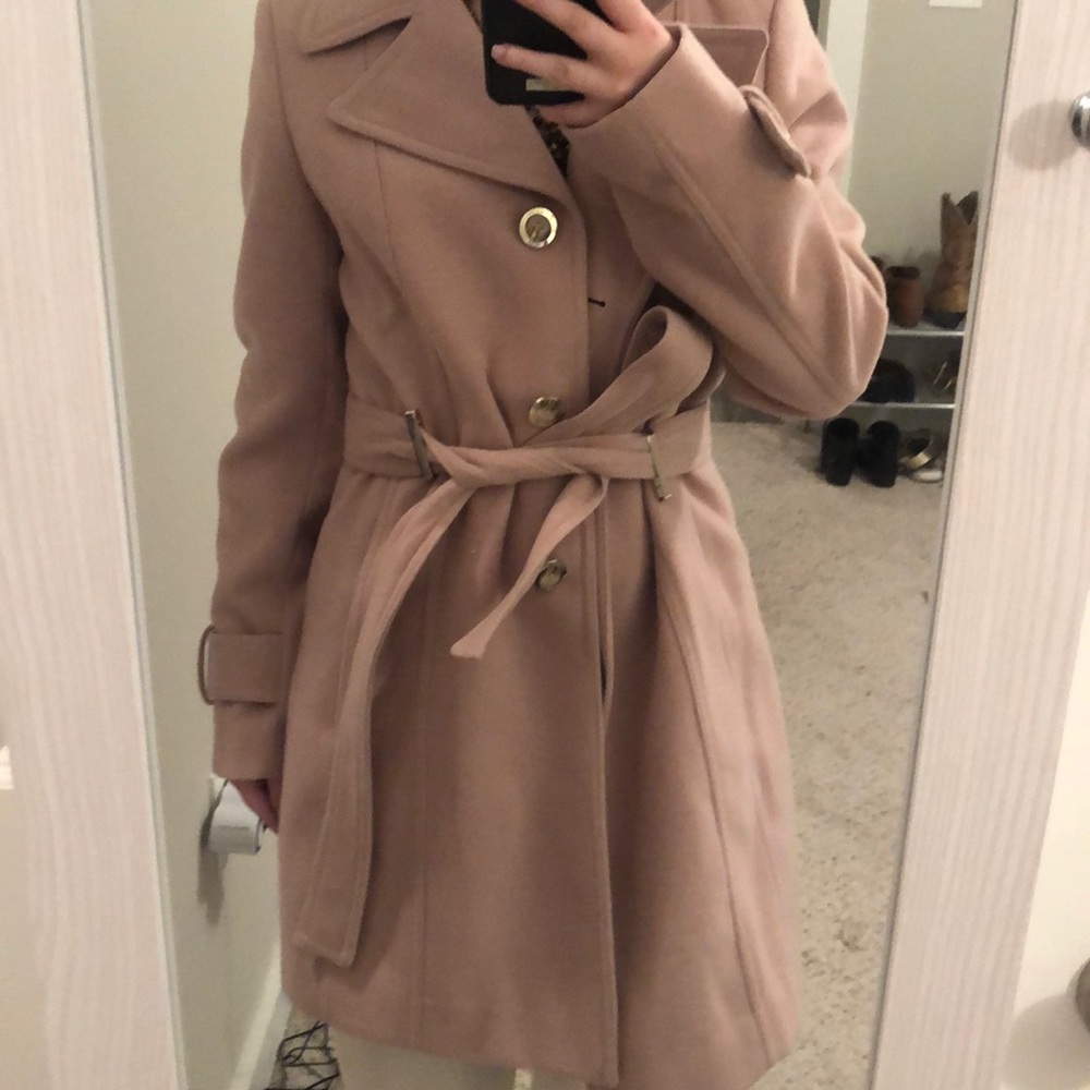 Calvin Klein peacoat blush pink
